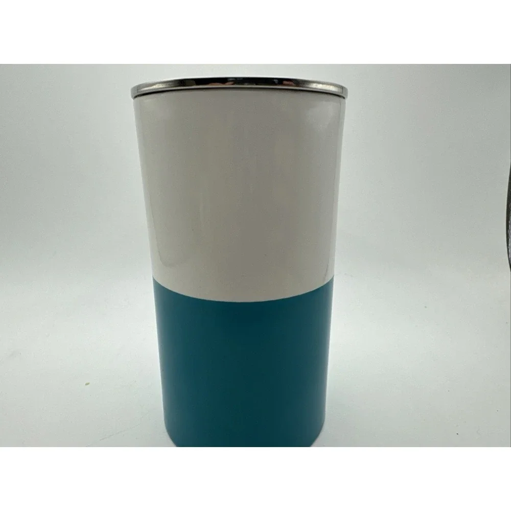Kate Spade New York Green/teal White Toothbrush Holder - Very Clean